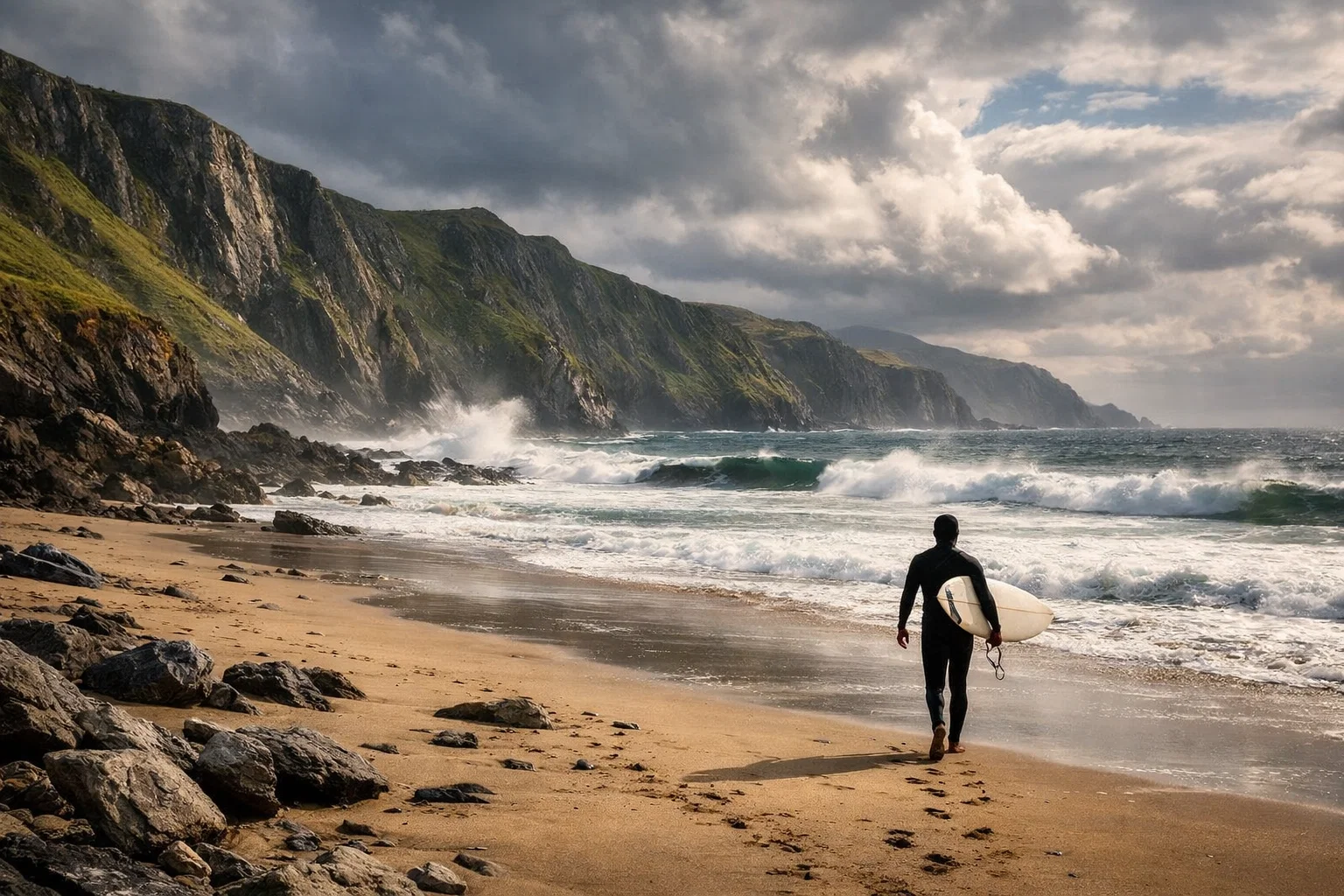 Donegal remote surfing