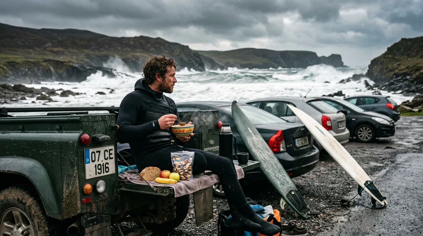 cold water surfing nutrition Irish surfers